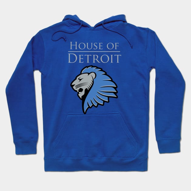 House of Detroit Hoodie by SteveOdesignz